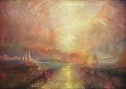 "Nubi d'oro trattengono..." (dipinto di W.Turner)